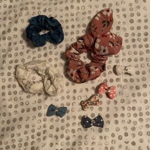 Bows and scrunchies